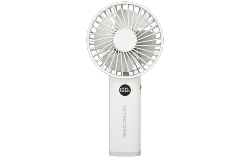 Ventilateur portable NEF03 Blanc - Batterie 3600mAh - Rechargeable