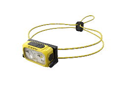 Lampe Frontale NU21 Jaune - 360Lm