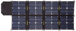 Panneau solaire pliant - 100W - Dim : L : 340 x l : 290 x H : 70