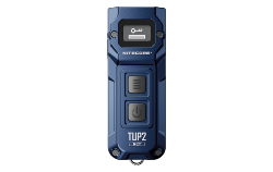 Lampe porte-clés TUP2 Bleue - 1200Lm - Dim : 70mm x 27mm x 30mm