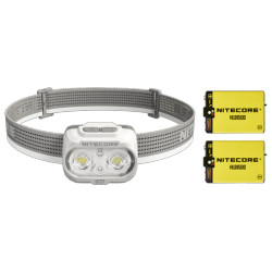 Lampe Frontale UT27 2025 Blanche - 800Lm - 2 batteries HLB1500