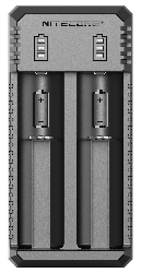 Chargeur micro-USB 2 accu - 800mA x2 max