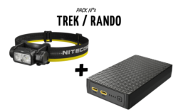 Pack Trek 4-5 Jours : NU53 + NB20000G3 20000mAh