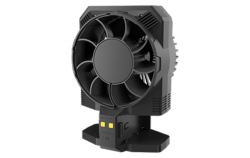 Ventilateur portable professionnel CW30 Noir - Télécommande - Rechargeable