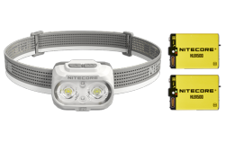 Lampe Frontale UT27 2025 Blanche - 800Lm - 2 batteries HLB1500