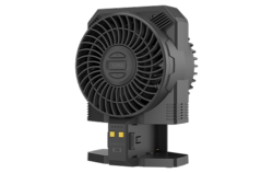 Ventilateur portable professionnel CW30 Noir - Télécommande - Rechargeable