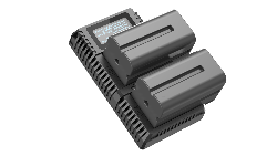 Chargeur USN3 PRO pour batteries d’appareil photo – Compatible Sony NP-FM500H/NP-F730/NP-F750/NP-F77