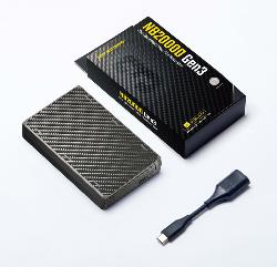 Batterie externe en carbone 3e génération - 20 000 mAh