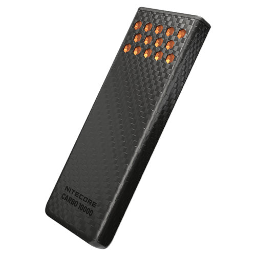 Batterie externe en carbone CARBO 10000 G2 Orange - 10000mAh