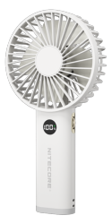 Ventilateur portable NEF03 Blanc - Batterie 3600mAh - Rechargeable