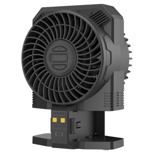 Ventilateur portable professionnel CW30 Noir - Télécommande - Rechargeable