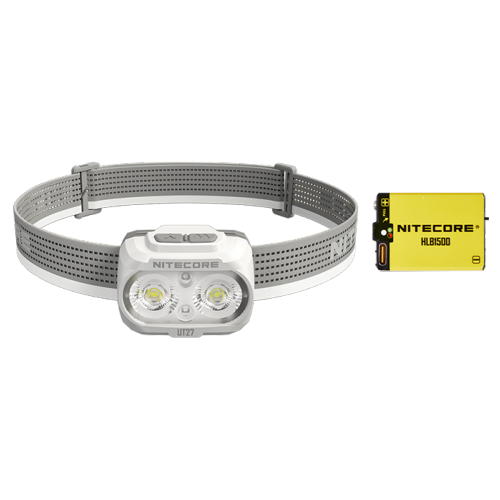 Lampe Frontale UT27 2025 Blanche - 800Lm - 1 batterie HLB1500